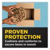 Scotch Cushion Lock Protective Wrap, 12" x 30 ft, Brown 7100270120